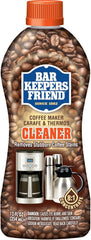 Bar Keepers Friend Coffee Maker Cleaner + Descaler (2 x 12 oz) Removes Stains & Oily Residue from Espresso Machines, Carafes, Thermos, Drip Coffee Pots, Single-Cup Coffee Makers & More